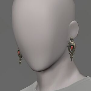 Ishgardian Knight's Earrings
