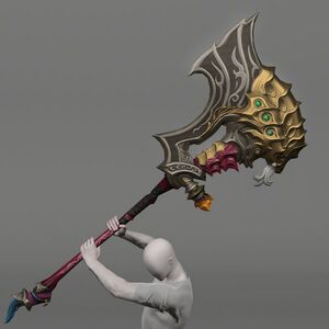 Axe of the Crimson Lotus