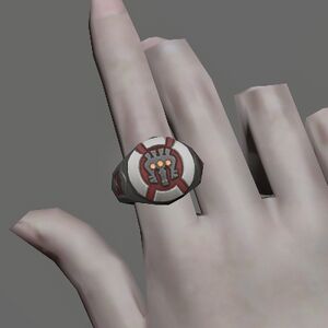 Crimson Standard Ring