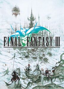 Cover used for the Nintendo DS and PSP Version of Final Fantasy III