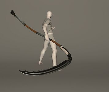 Ruthenium War Scythe