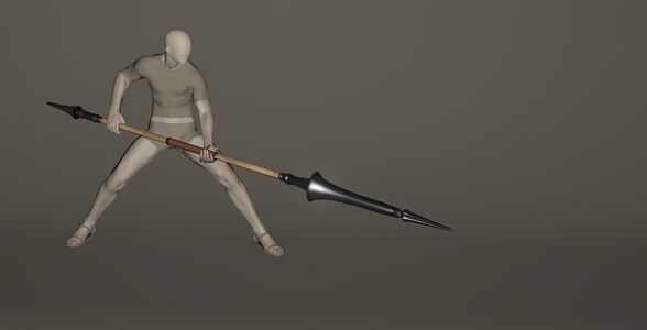 Aetherial Mythril Lance