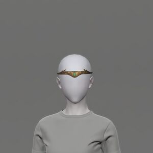 Electrum Circlet (Tourmaline)