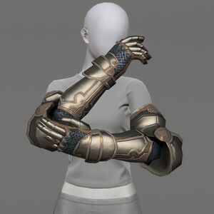 Aetherial Cobalt Gauntlets