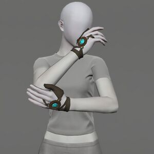 Boarskin Ringbands of Frost