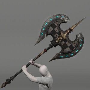 Augmented Scaevan Magitek Axe