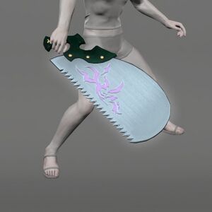 Molybdenum Halfheart Saw