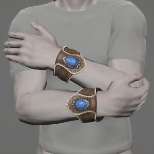 Boarskin Wristbands