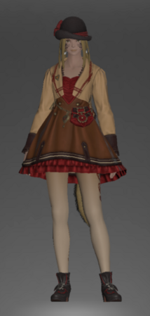 Valentione Emissary's Ruffled Dress