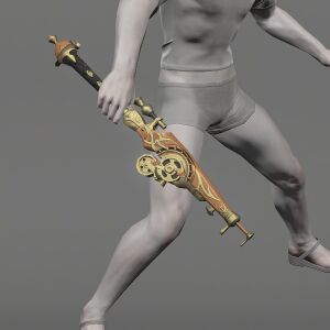 White Oak Fishing Rod