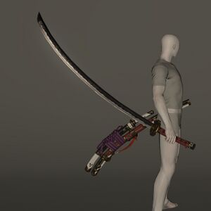 Majestic Manderville Samurai Blade Matte Replica