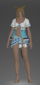 Halter with Sea Breeze Summer Pareo