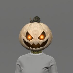 White Pumpkin Head