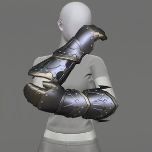 Aetherial Mythril Mitt Gauntlets