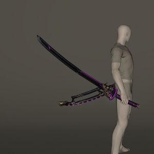 Ra'Kaznar Samurai Blade