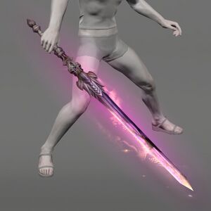 Tsukuyomi's Moonlit Longsword