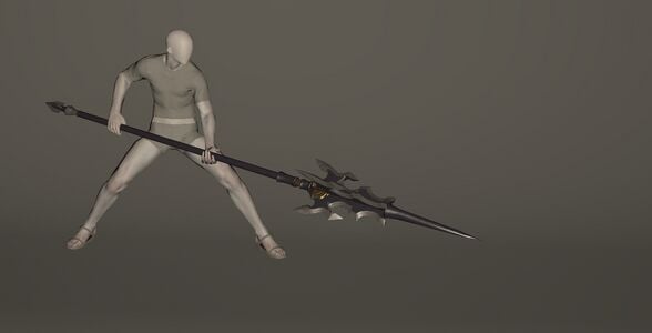 Flame Officer's Spear