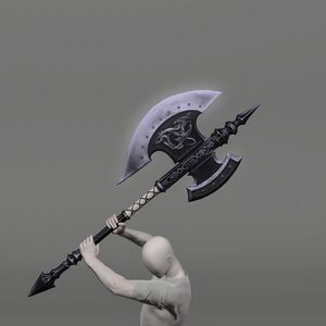 Heavy Metal War Axe