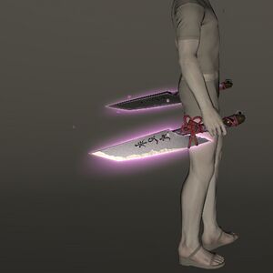 Augmented Shinobi Knives