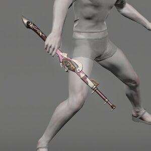 Hallowed Chestnut Fishing Rod