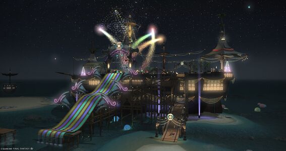 The Queen Lhaminn (night)