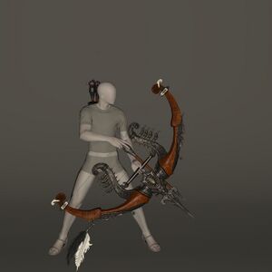 Majestic Manderville Harp Bow Matte Replica