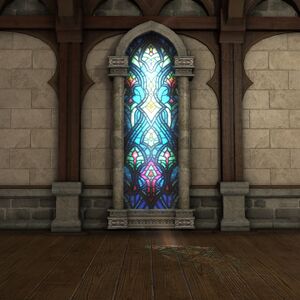 Imitation Stained Crystal Ornament