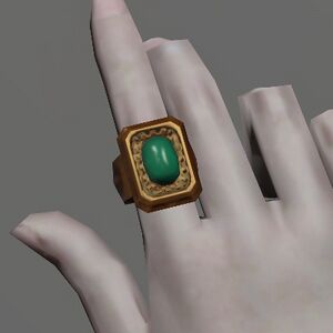 Wolf Tourmaline Ring