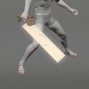 Bas-relief Steel Saw