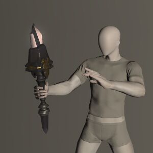 Flame Officer's Wand