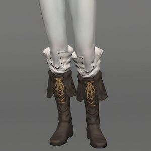 Saurian Boots of Aiming