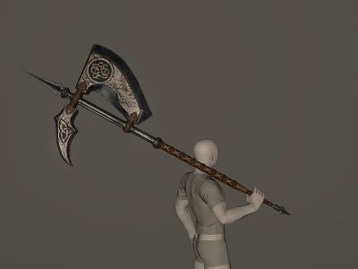Augmented Cryptlurker's War Axe