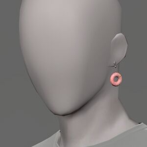 Donut Earring