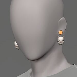 Moogle Earrings