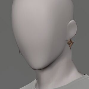 Bronze Pack Wolf Earrings