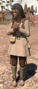 Flustered Woman