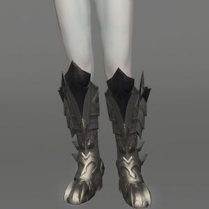 Iron Scale Greaves