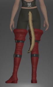Ishgardian Chaplain's Thighboots rear.png