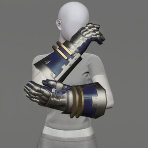 Heavy Wolfram Gauntlets