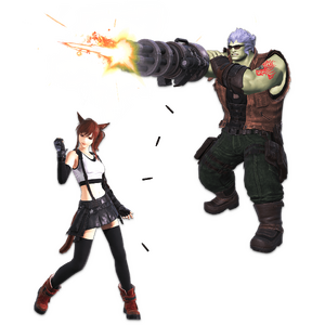 Avalanche Brawler's Attire and Avalanche Leader's Attire