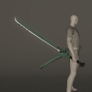 Dwarven Mythril Uchigatana