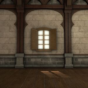 Imitation Shuttered Window