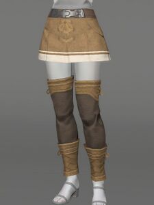 Aetherial Boarskin Skirt