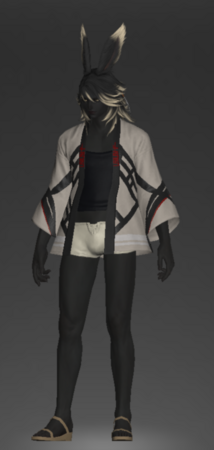 Summer Happi Set White