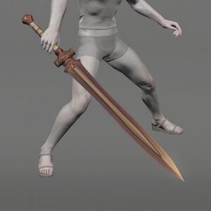 Bronze Bastard Sword