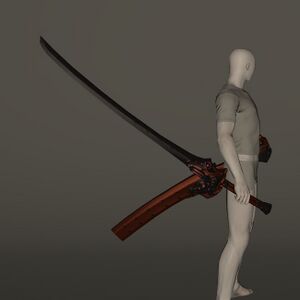 Alexandrian Metal Katana