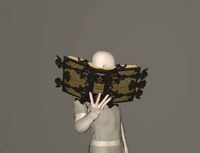 Aetherial Embossed Book of Electrum