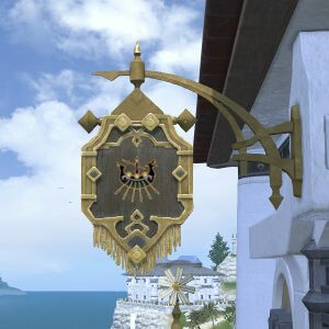 Oasis Hanging Placard