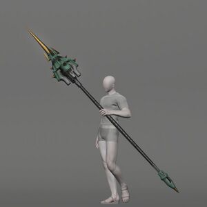 Dwarven Lignum Lance