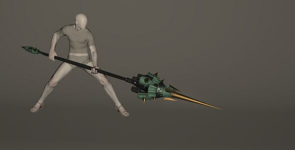 Dwarven Lignum Lance